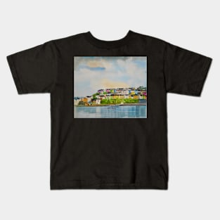 Brixham Harbour, Devon Kids T-Shirt